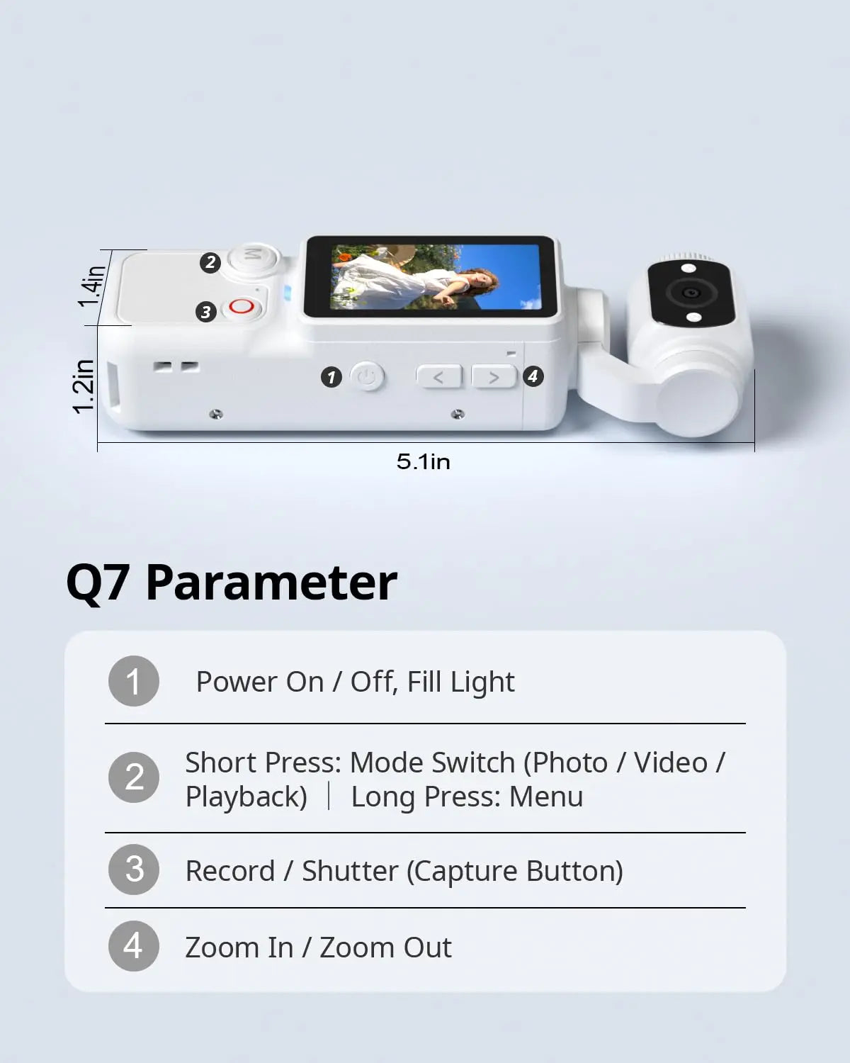 2026 New Portable 1MP Digital Camera with 4K Video, 16x Zoom & 180° Rotating Lens - Night Mode, Autofocus, Flash - Supports 32GB SD Card, 2000mAh Battery - Ideal Halloween Christmas Gift - Perfect for Travel & Portraits
