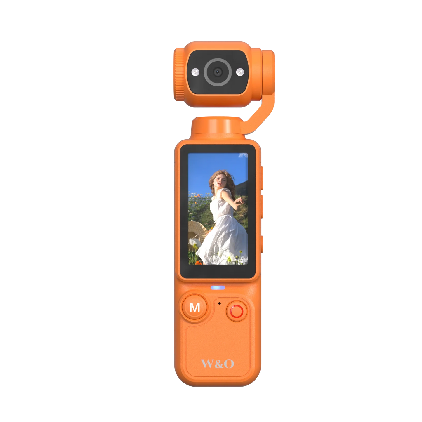 2026 New Portable 1MP Digital Camera with 4K Video, 16x Zoom & 180° Rotating Lens - Night Mode, Autofocus, Flash - Supports 32GB SD Card, 2000mAh Battery - Ideal Halloween Christmas Gift - Perfect for Travel & Portraits